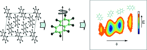 motion in an octafluronaphthalene crystal