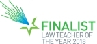 Finalist Law Teacher of the Year 2018