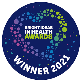 Winner - Bright Ideas in Health Awards 2021