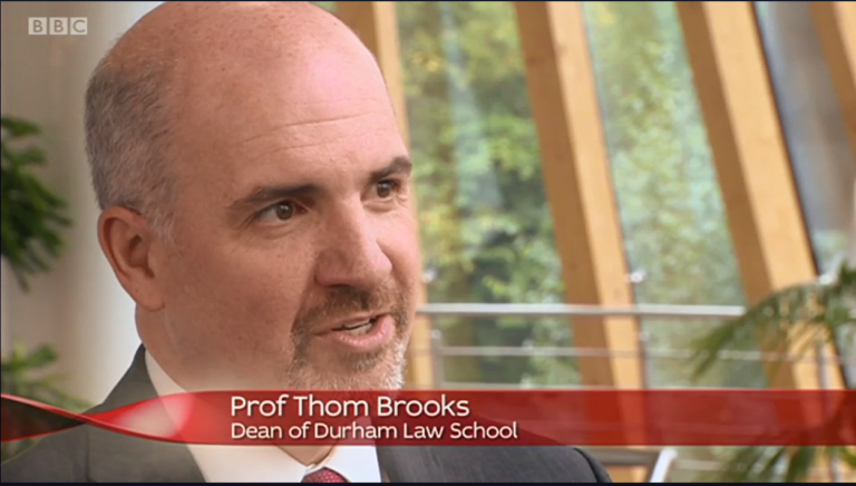 Prof Brooks on BBC One