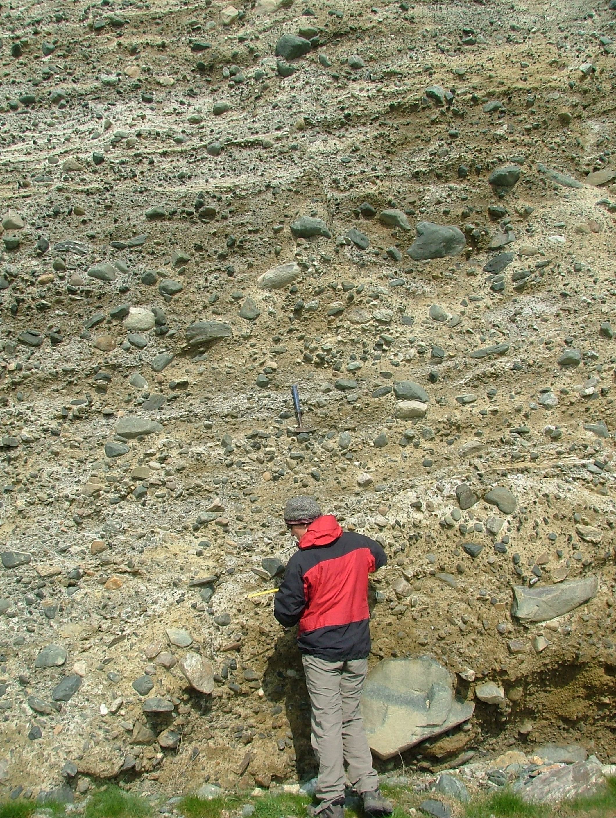 Glacial sedimentological investigations of drumlin sedimentology western Ireland