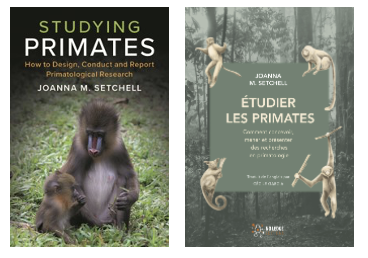 Cover of Studying Primates (English and French editions)