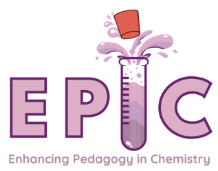 Ehancing Pedagogy in Chemistry research group logo. (Click image to email group inbox).