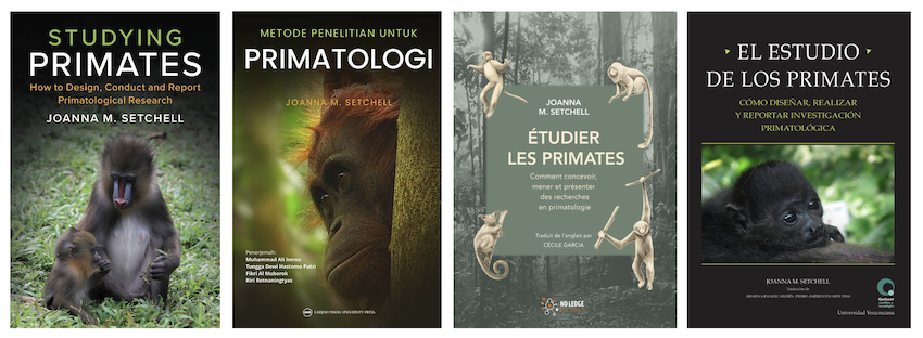 Covers of Studying Primates
